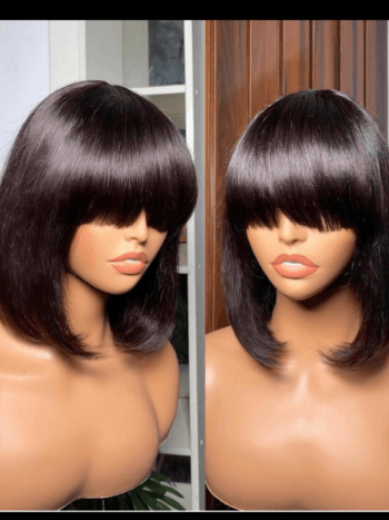 10 inches 💯 human hair fringe