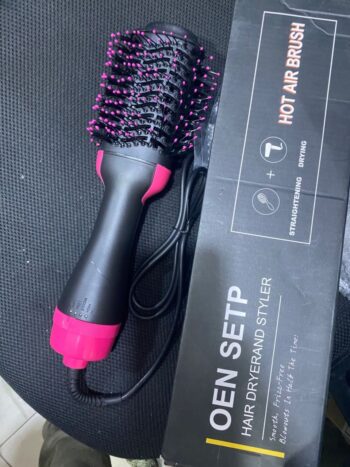 hot brush( Straightener + dryer)