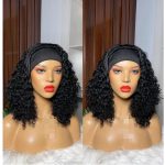 Budget pixie curls band wig