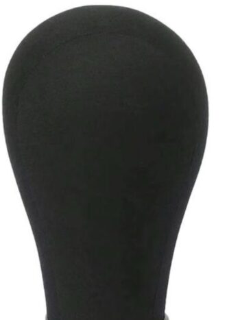 Black canvas head size 22