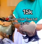 💯 human hair full closure Tiwa