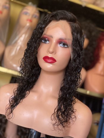 💯 human hair 16 inches full frontal deep wave