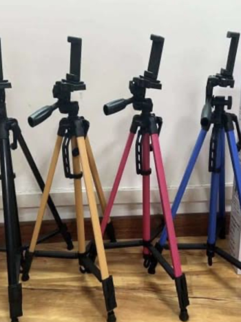 Camera and phone tripod stand