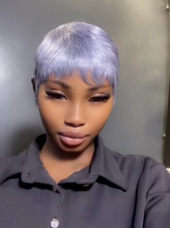 💯human hair skull cap wig