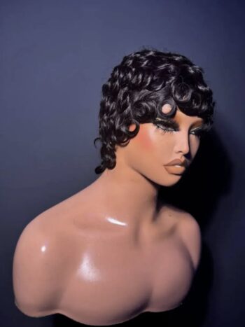 💯 human hair Chioma wig (Natural color)