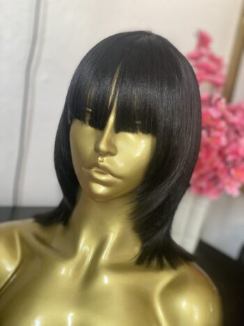 10 inches fringe blend wig