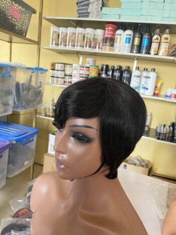 💯 human hair skull cap wig