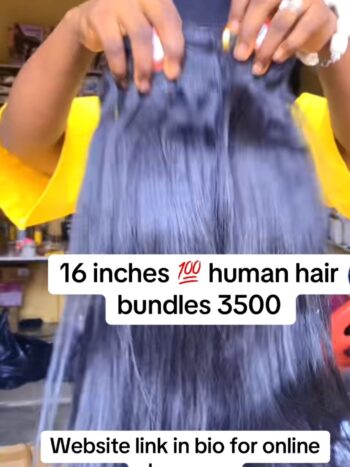 16 inches 💯human hair bundles