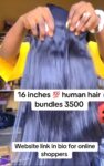 16 inches 💯human hair bundles