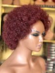 💯human hair Afro wig (99j)