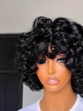 💯human hair Omotola bounce ( Natural color and)