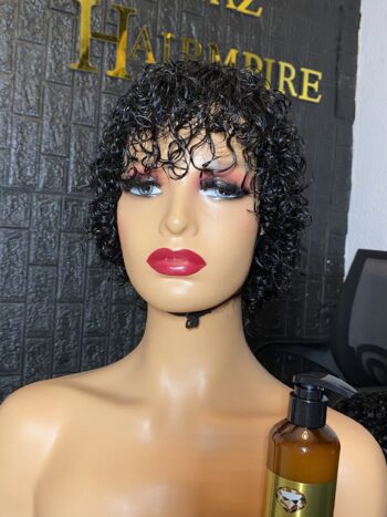 💯human hair water curls + free curl keeper