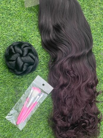 Soft closure bounce + hair bun