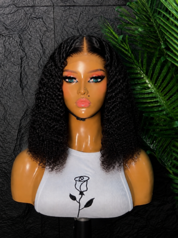 💯 human hair 16 inches 4by4 full closure