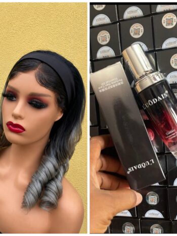 Super soft band wig+ glueless frontal + serum