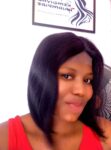 💯 human hair 2by4 bob 12 inches